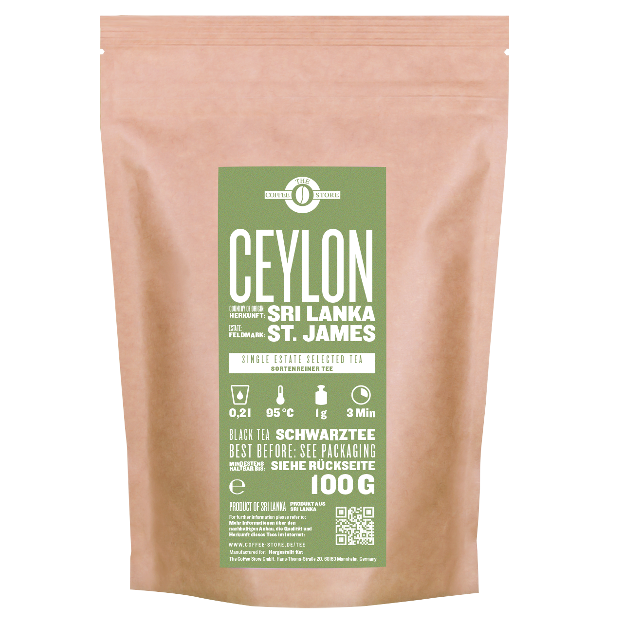 Schwarzer Tee - Ceylon