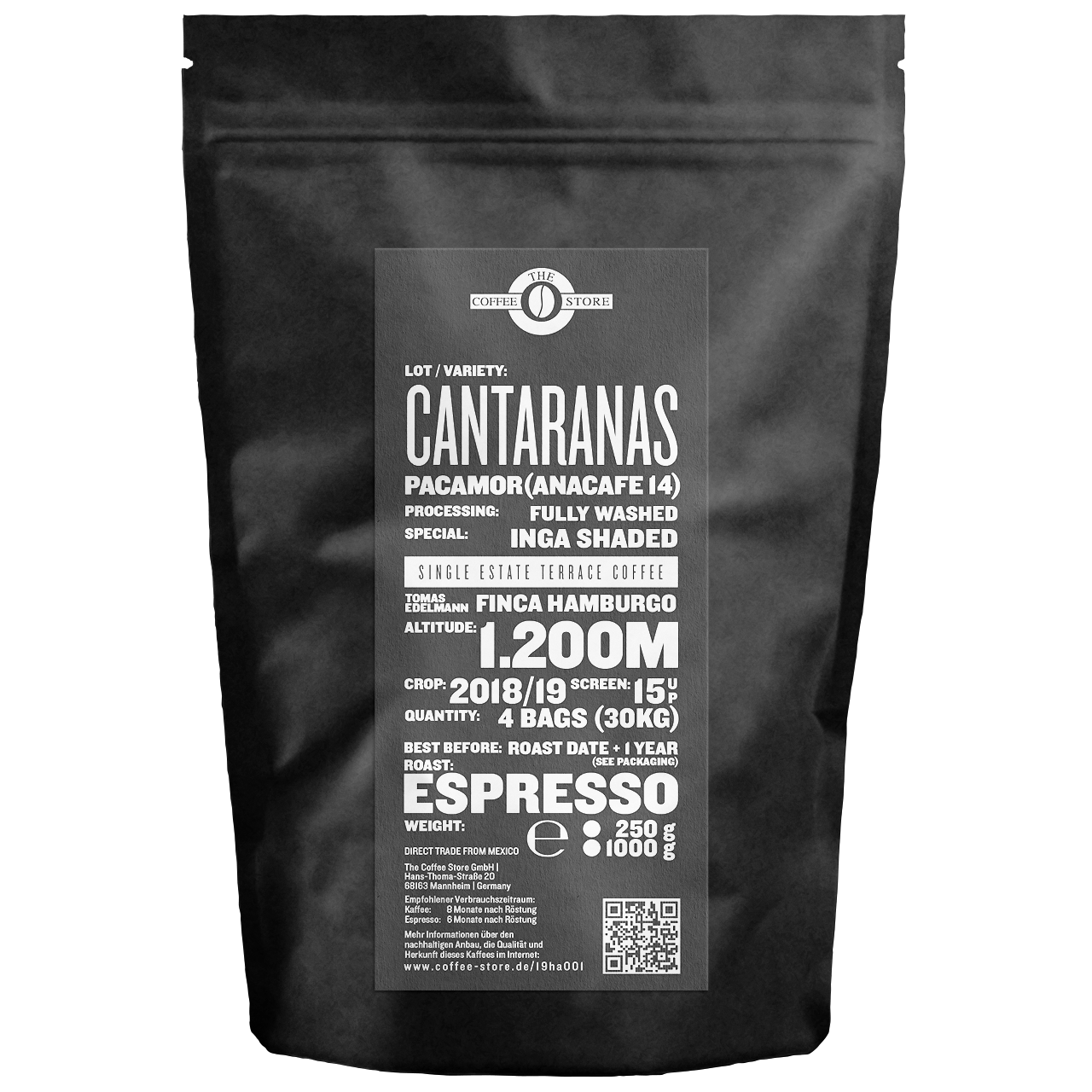 Cantaranas, Pacamor (Anacafe 14)