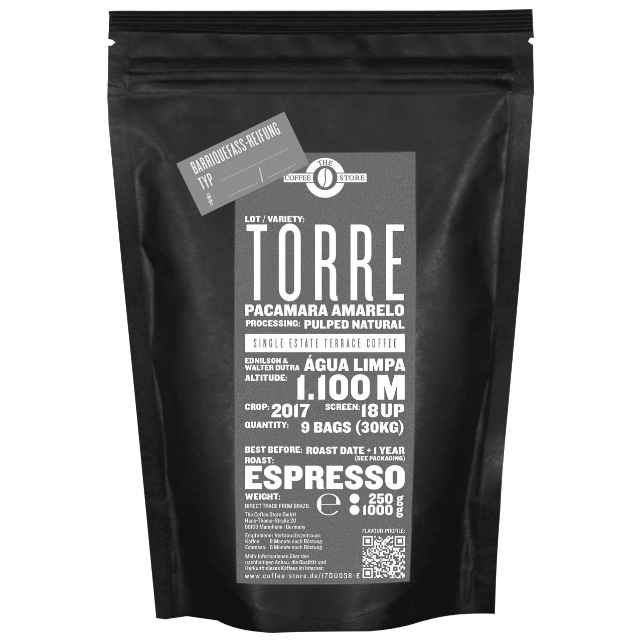 Torre, Pacamara Amarelo "Px Sherry"