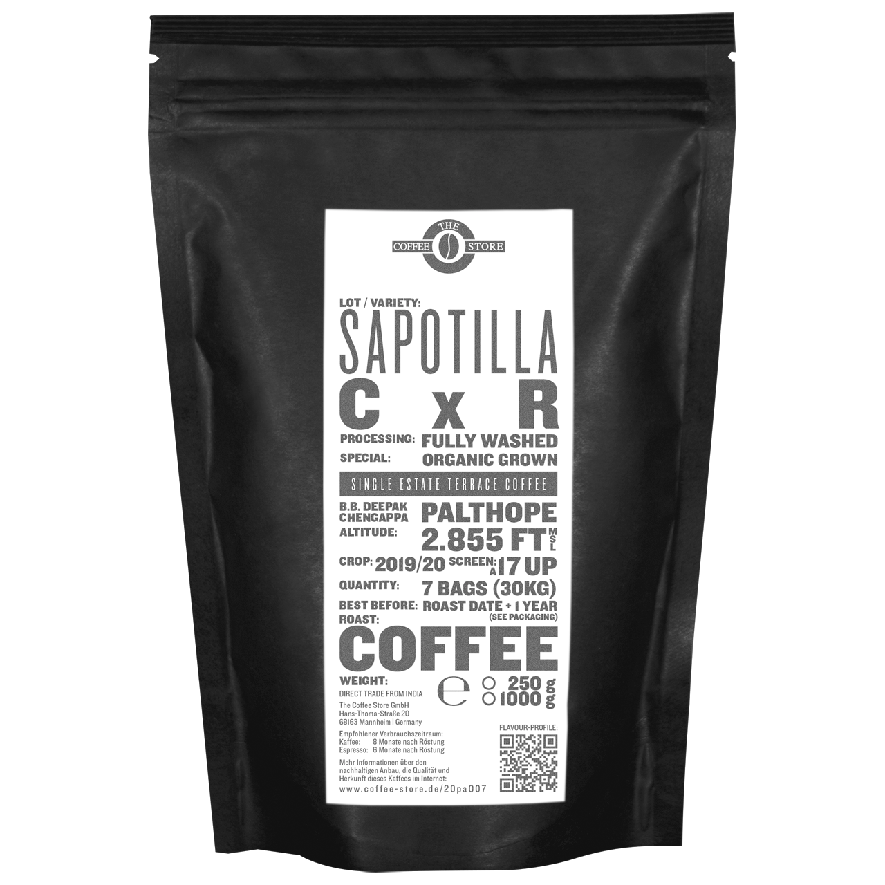 Sapotilla, CxR 